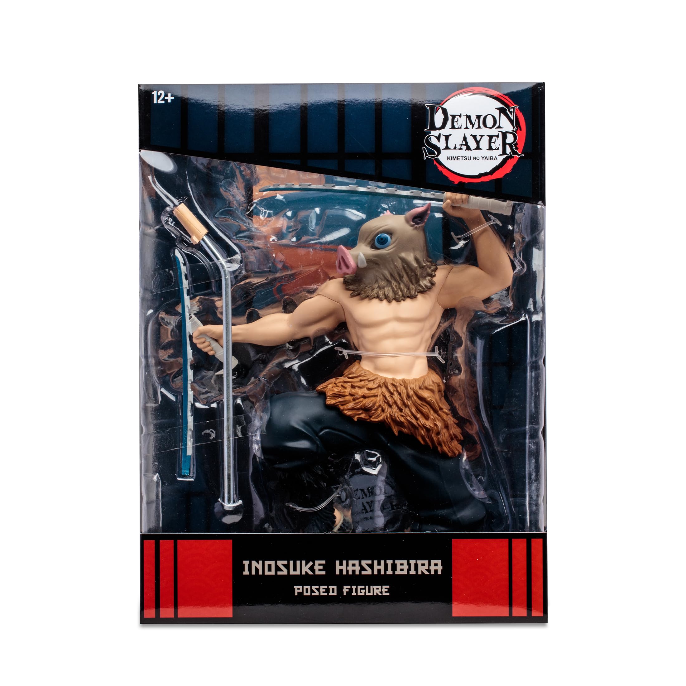 Lansay - MCFARLANE TOYS - Demon Slayer - Hashibira Inosuke - 30 cm - Personaggi ispirati a Manga e Cartoni Animati - Collezionabili per bambini dai 12 anni
