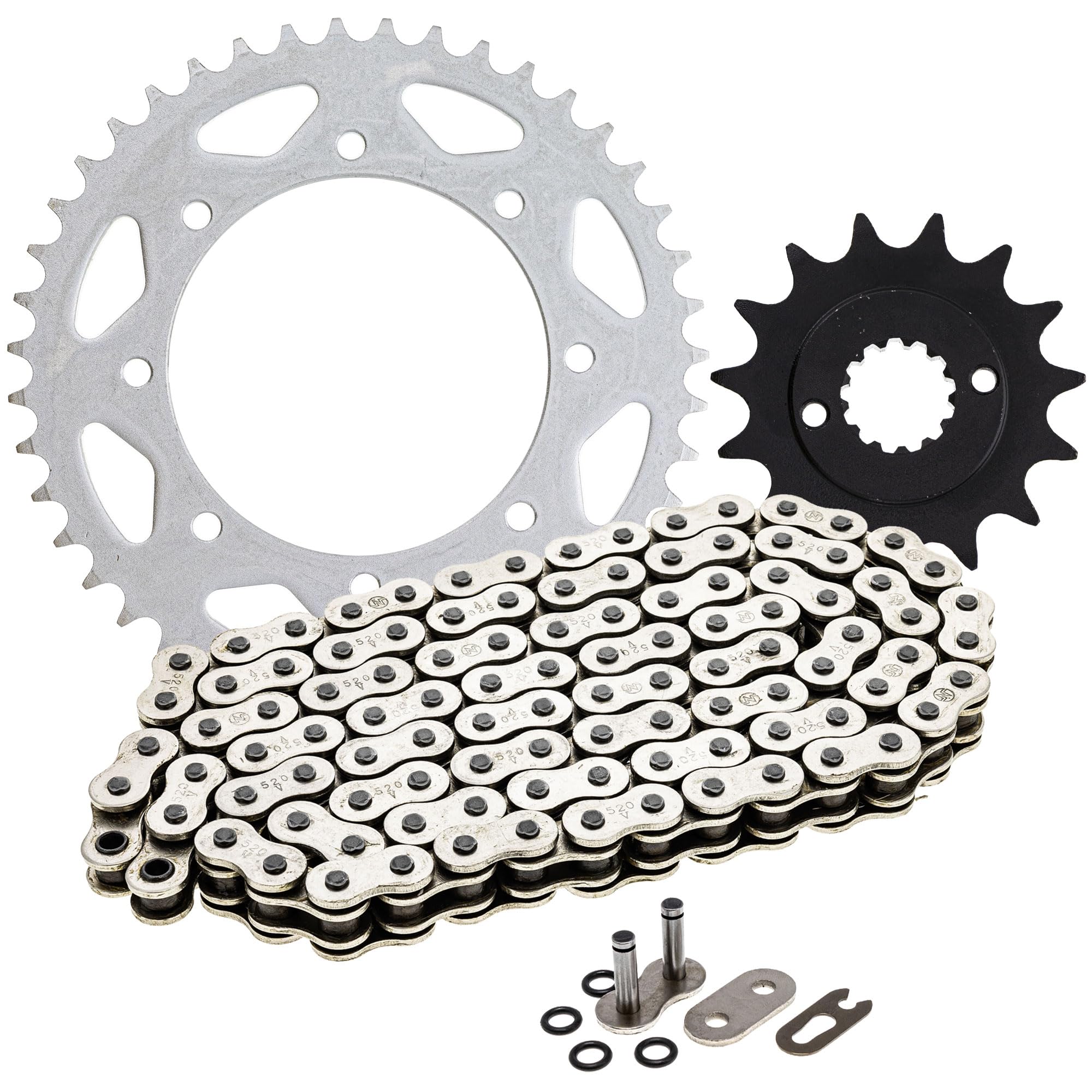Amazon.com: NICHE Drive Sprocket Chain Combo for Kawasaki KLR650
