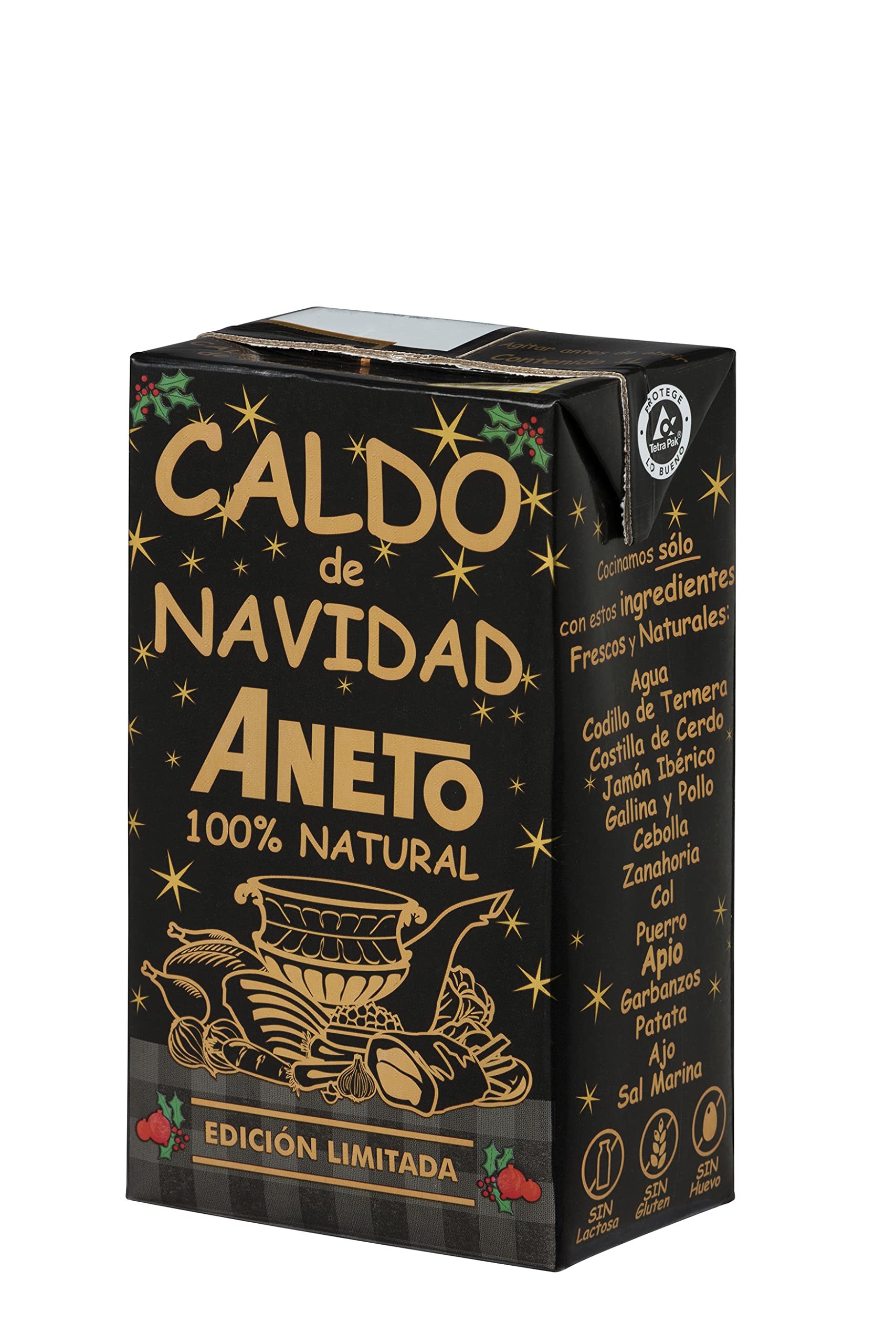 Aneto Natural Caldo de Navidad, 1L