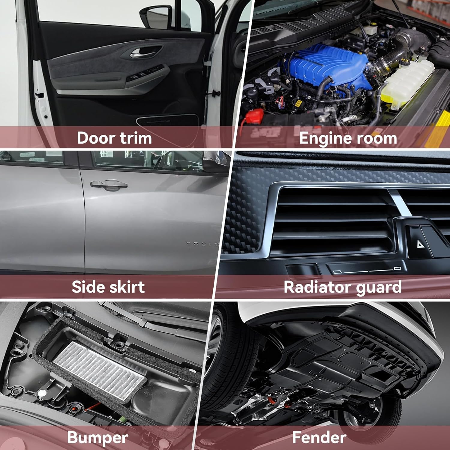 Auto Befestigung Clips Set,2082Auto Clips Set 33 Arten Universal Türverkleidung Clips Auto Kotflügelnieten Entfernungswerkzeug mit Karosserieclips Befestigungsentferner für,Kotflügel,Stoßstange,Tür