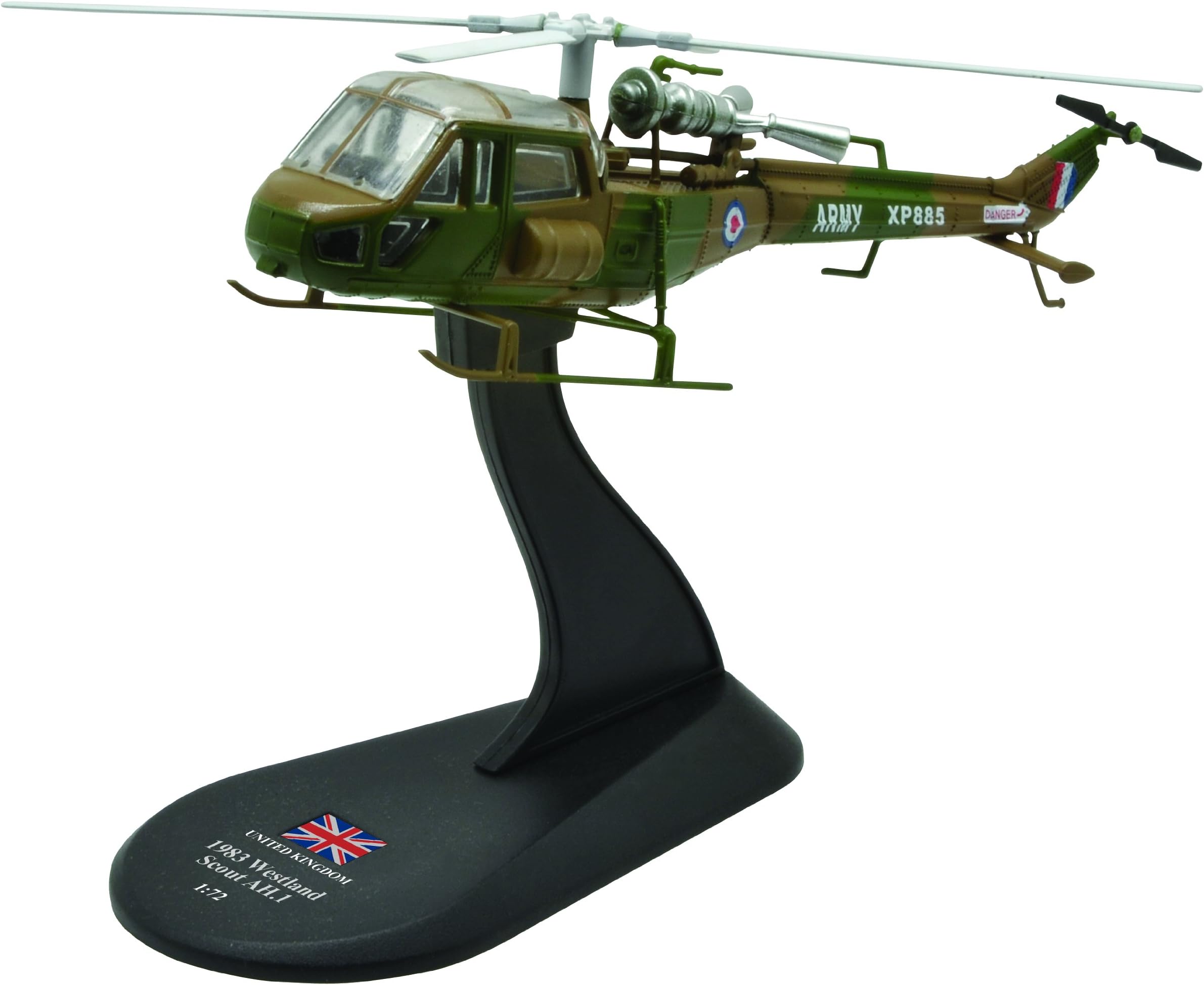 diecast 1:72 helicopter model (Amercom HY-51)