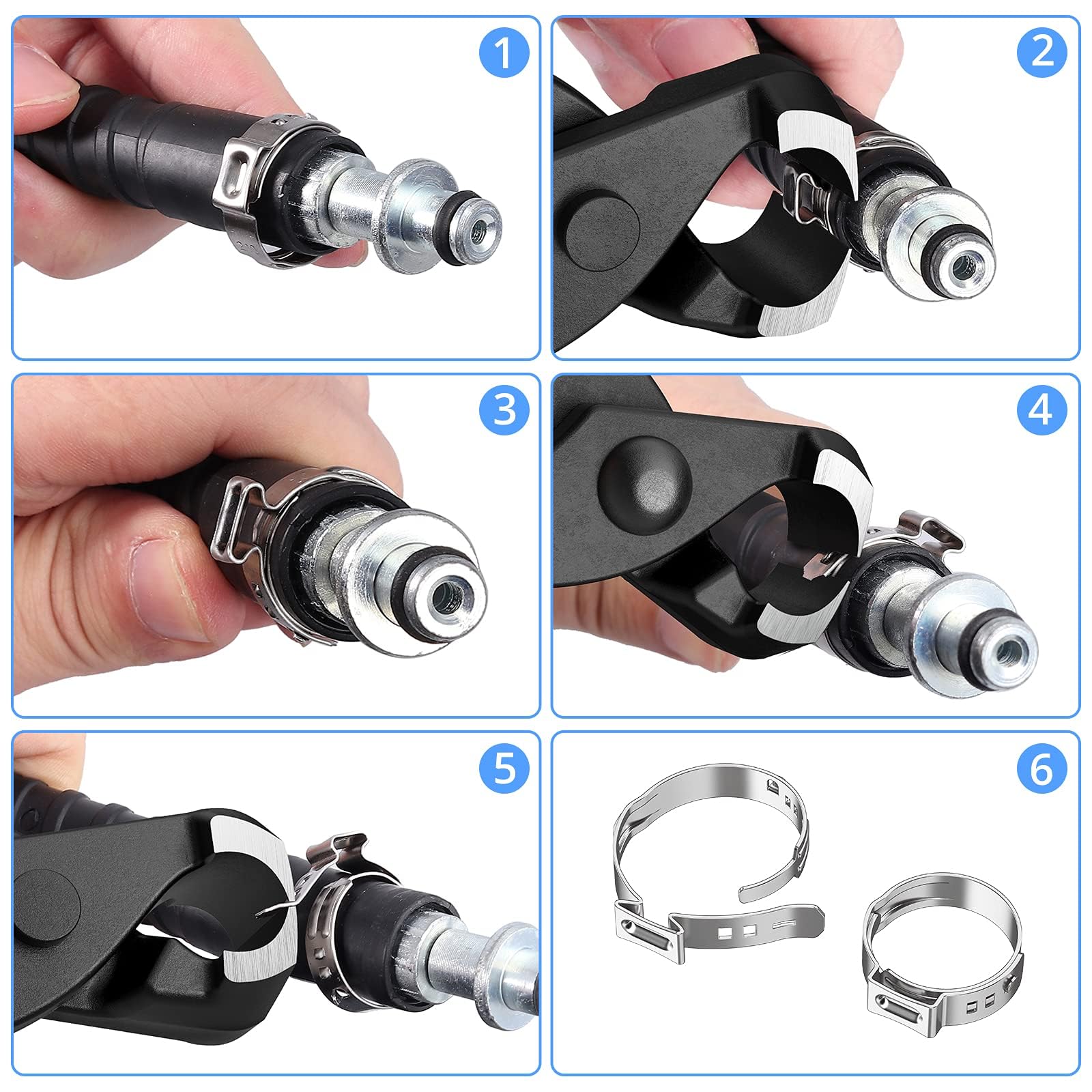 Hochwertige Hydraulik schlauch anschlüsse Crimp-Steck verbinder aus Edelstahl/Ko