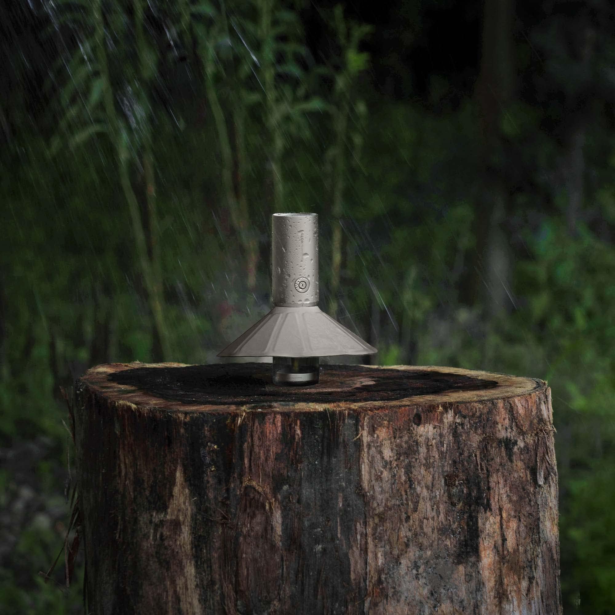 HOTO Lanterne Camping Rechargeable IPX6 étanche, abat-jour détachable | 3 modes, batterie 3100 mAh, 180 lumens, autonomie 8~50h, charge Type-C