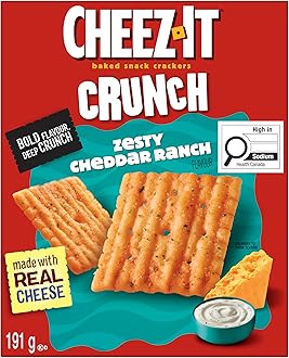 Crunch Zesty Cheddar Ranch Crackers 191g