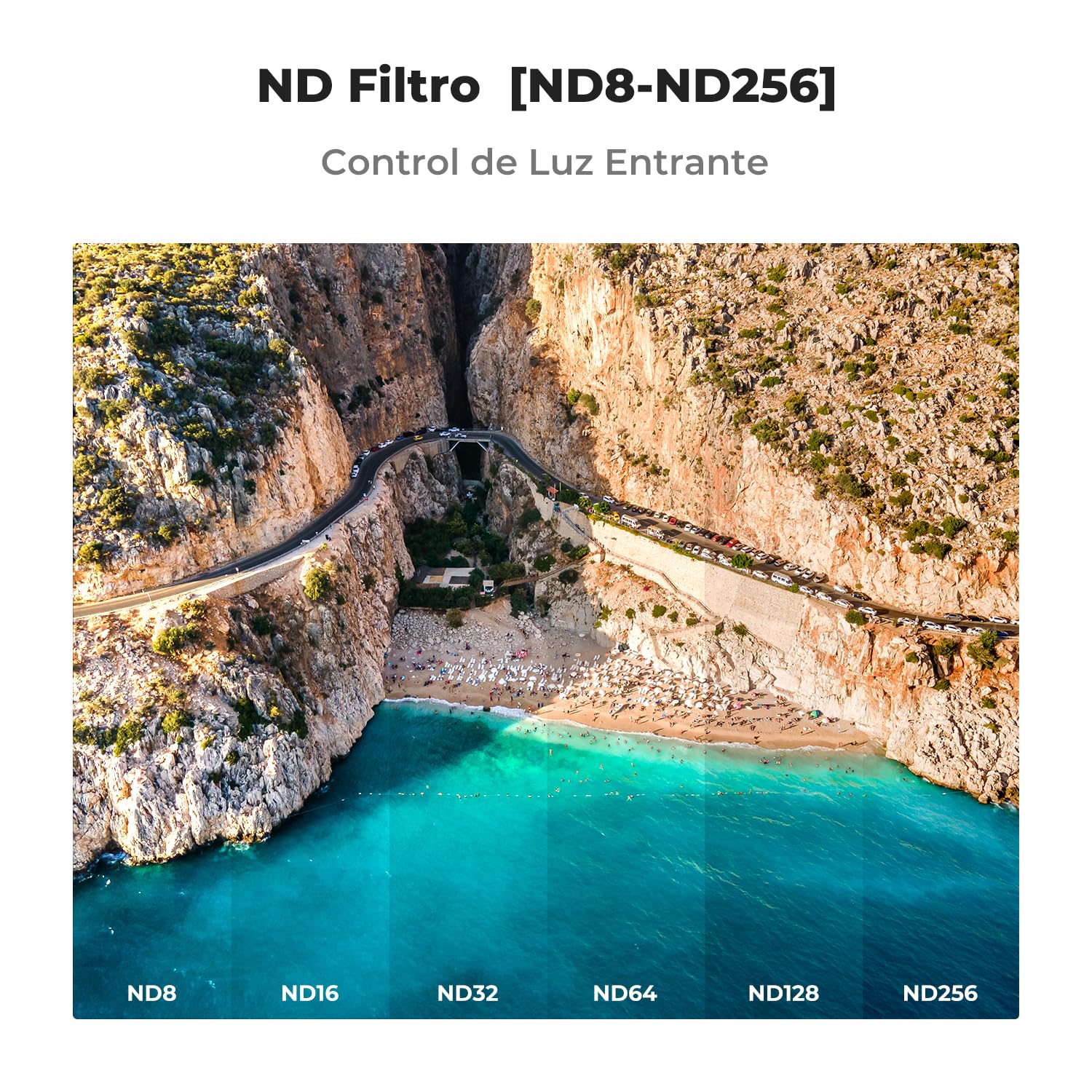 K&F CONCEPT Mini 4 Pro Filtro Kit - UV + Polarizador + ND8-256 con 28 Capas Nano Revestimiento Compatible con dji Mini 4 Pro