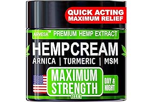 Hemp Cream for Maximum Strength Pain Relief