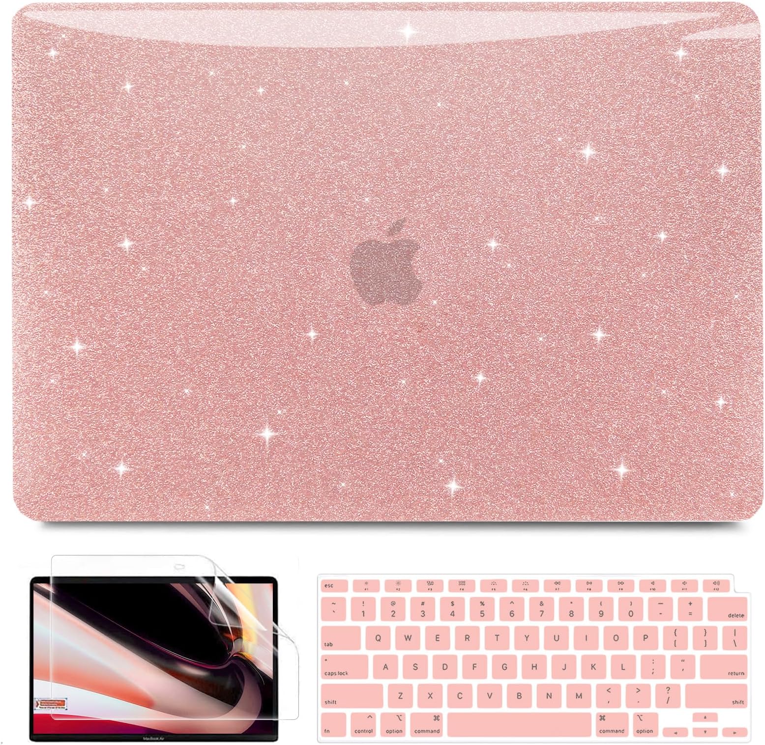 Con Bonus Cultura Custodia MacBook Air 13 Retina 2018-2021 - Cover Protettiva Rigida Con Copertura Tastiera Balena Custodia Pc - Foto 11