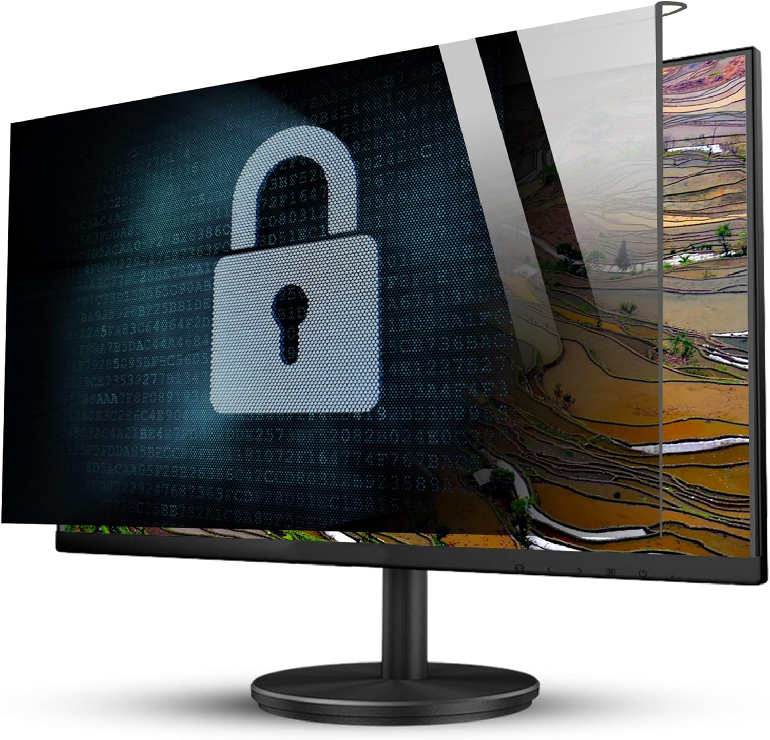 Anti Glare Blue Light Privacy Filter for 17-32 Inch Widescreen, Generic Laptop Screen Privacy Shield / 32in 730x440mm