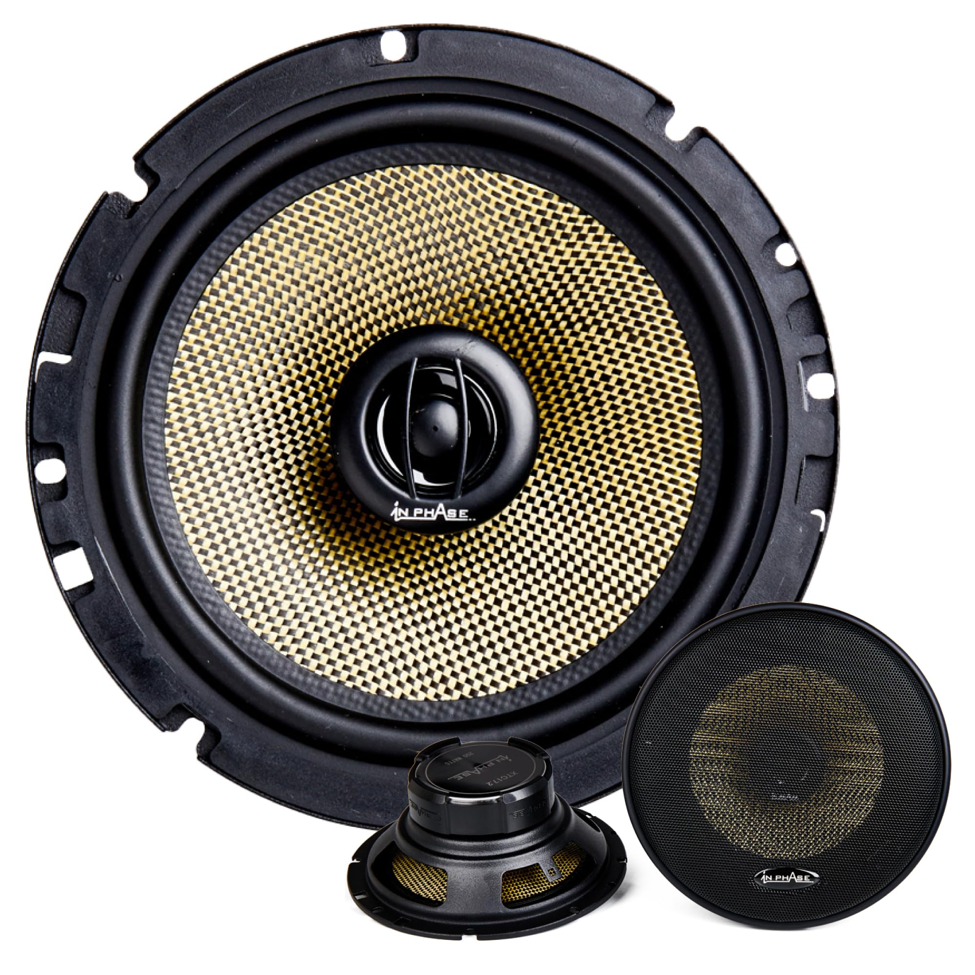 In Phase VW Passat 2005 - 2015 Coxial Door Speaker Upgrade with Fitting Kit