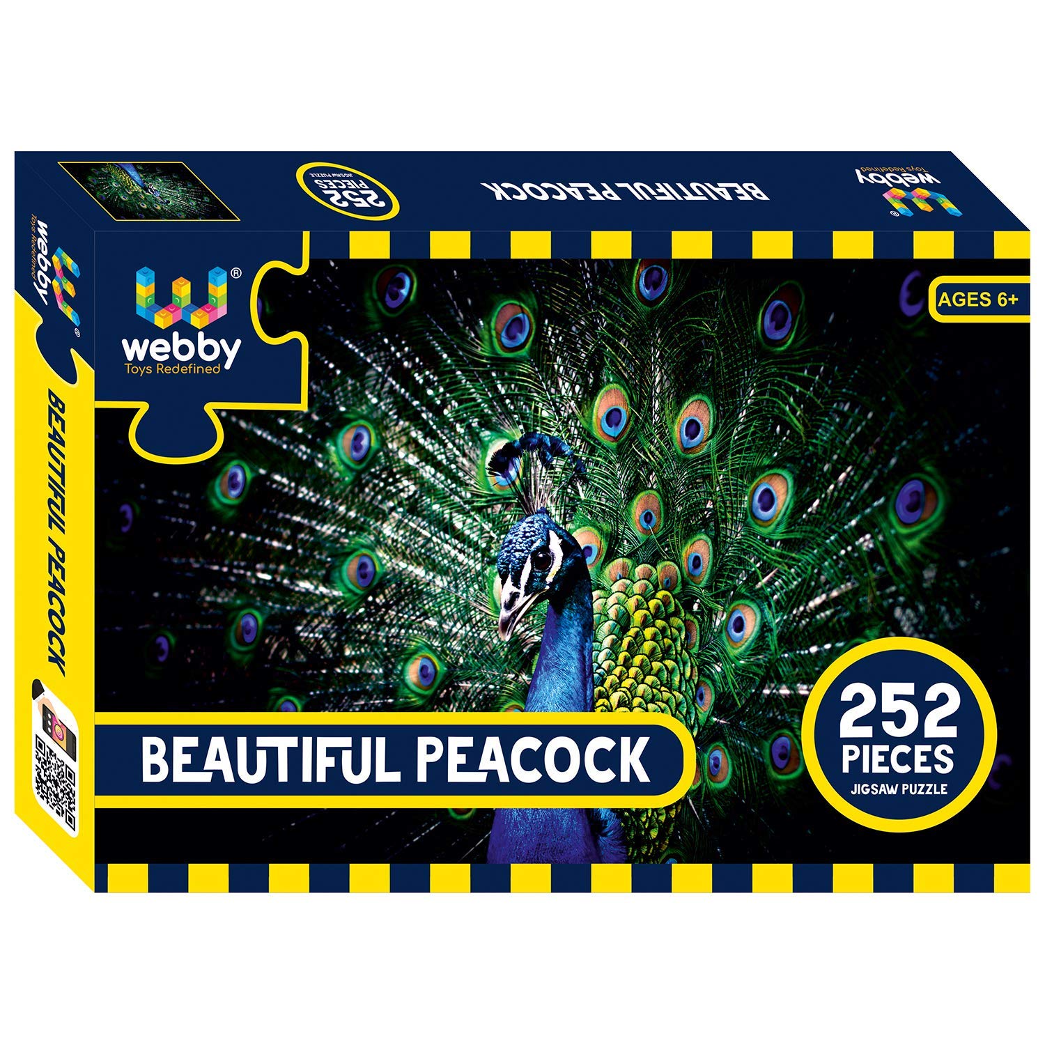 See full amazon price history chart for Webby Beautiful Peacock Jigsaw Puzzle, 252 Pieces - Kids Webby Beautiful Peacock Jigsaw Puzzle, 252 Pieces - Kids (B08DD5P77X) Amazon Price History, Amazon Price Tracker