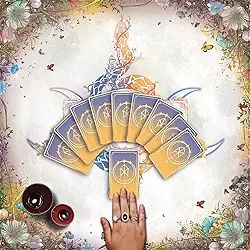 Pano de altar, toalha de mesa de tarô de veludo, tecido de tarô estampado de cobra para leitura, tapete de tarô colorido, pano de tarô para leitura, cartas, adivinhação, bruxaria, magia