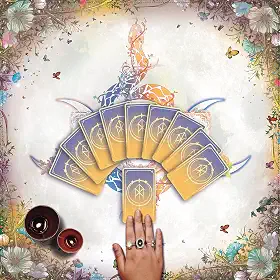 Pano de altar, toalha de mesa de tarô de veludo, tecido de tarô estampado de cobra para leitura, tapete de tarô colorido, pano de tarô para leitura, cartas, adivinhação, bruxaria, magia