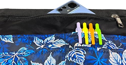 Miniatura 6 de Delantal impermeable para mujer con 5 bolsillos, delantales de camarera para poner y quitar rápidamente, delantal de trabajo para barista