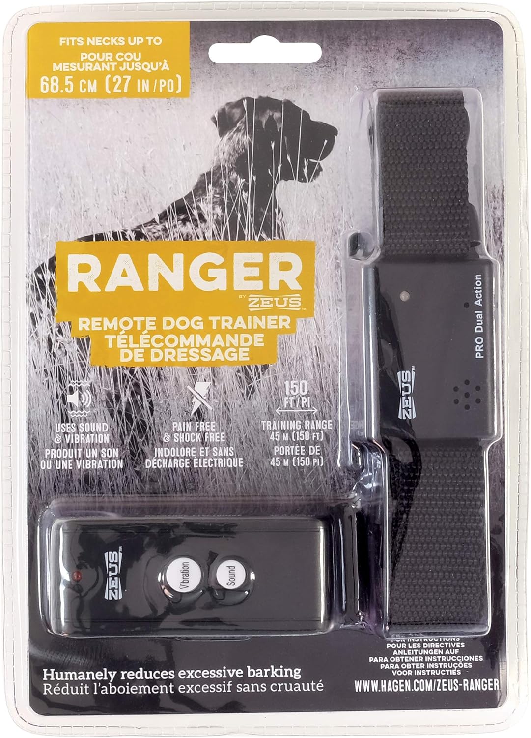 ZEUS Ranger 96103 Remote Dog Trainer, Black, One Size Amazon.ca Pet