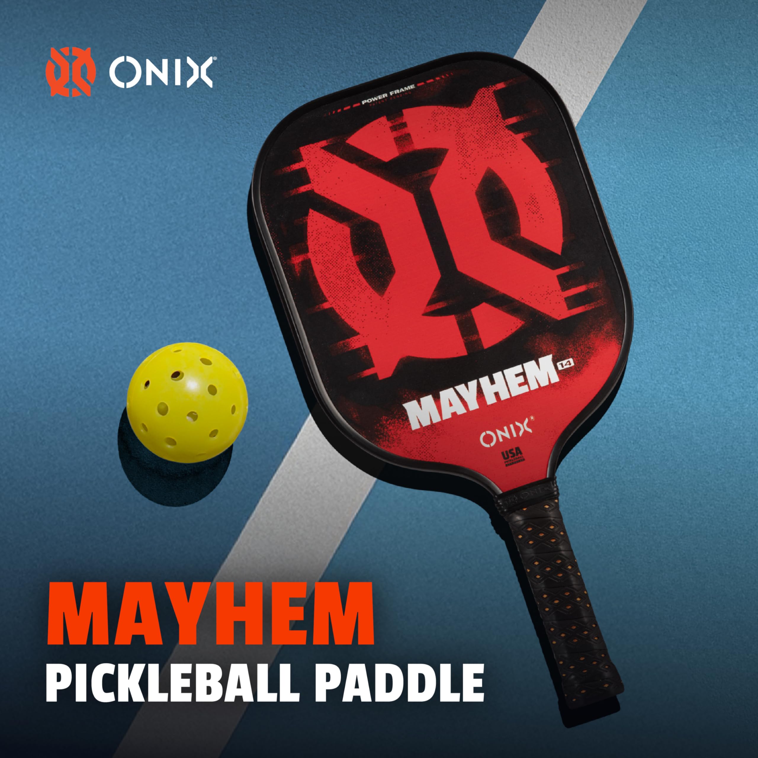 Amazon.com : Onix Mayhem 14 Composite Pickleball Paddle : Sports