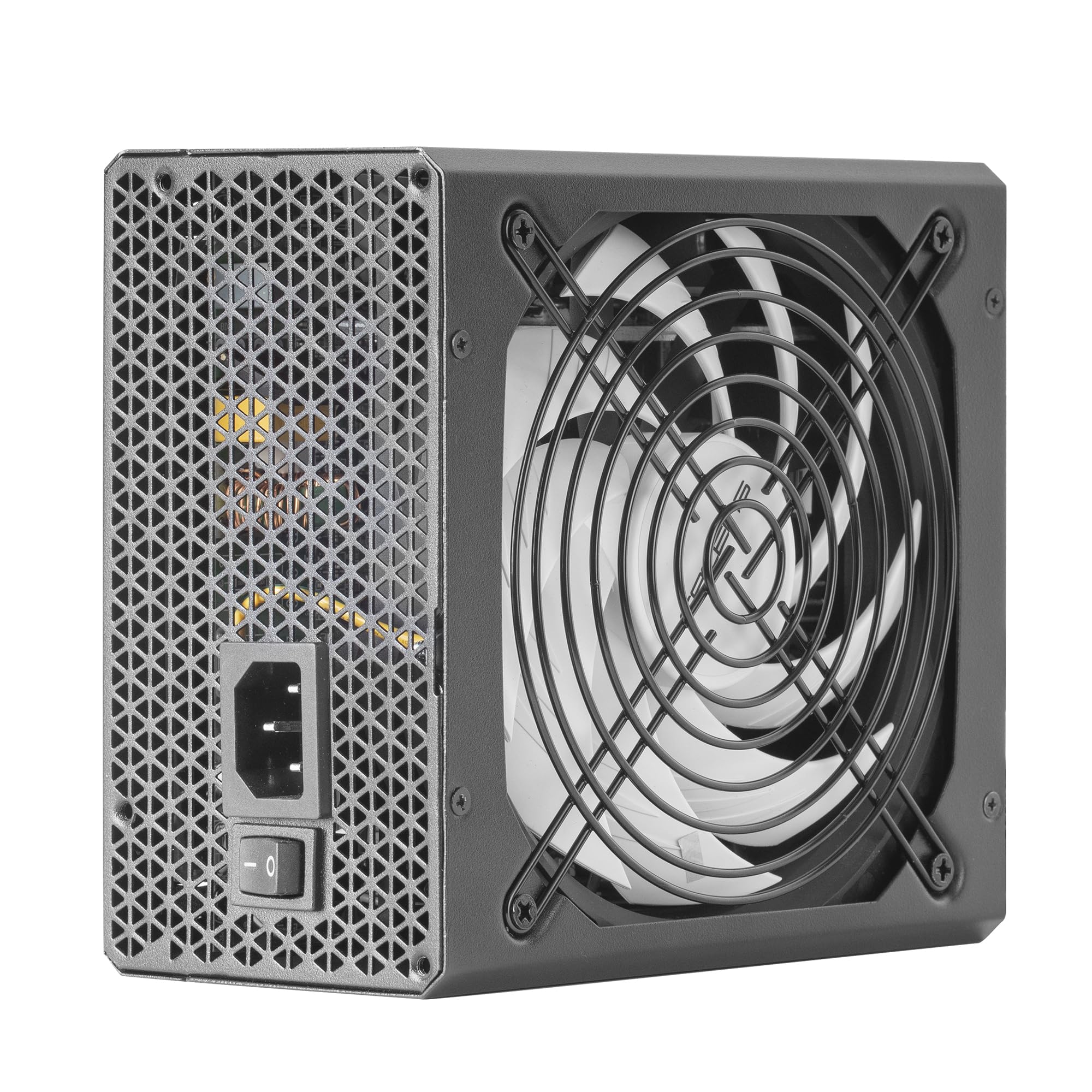 Tacens Radix ECO X 850 PC-Netzteil ATX 850W 6 Jahre Garantie | 80Plus Bronze 89%, SMD und DC-DC, Lüfter AI-RPM FDB, ATX 3.1, Japanische Kondensatoren 105°C, Karbonfaser-Kabel, Schwarz