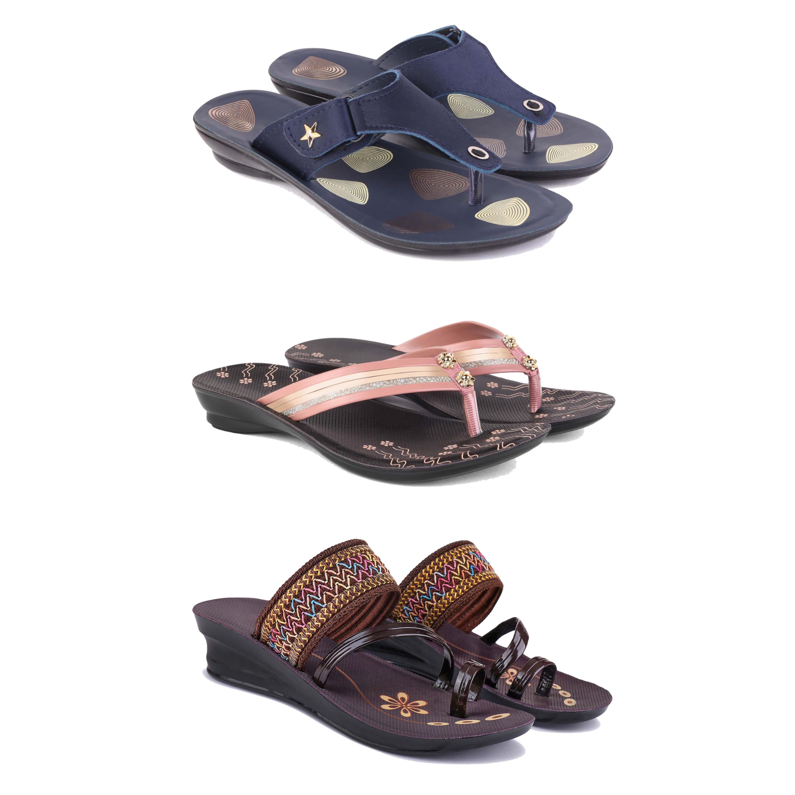 sandal for Women's,slip-ons,quality casaul sandals for Women's GP-SAN-(3-COMBO)-1973-1956-1951-picture-36