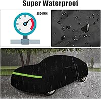 Vista 3 de Funda impermeable para automóvil de repuesto para Pontiac Solstice/GXP 2 puertas Coupe & Roadster 2006-2010, 210T para todo tipo de clima, fundas