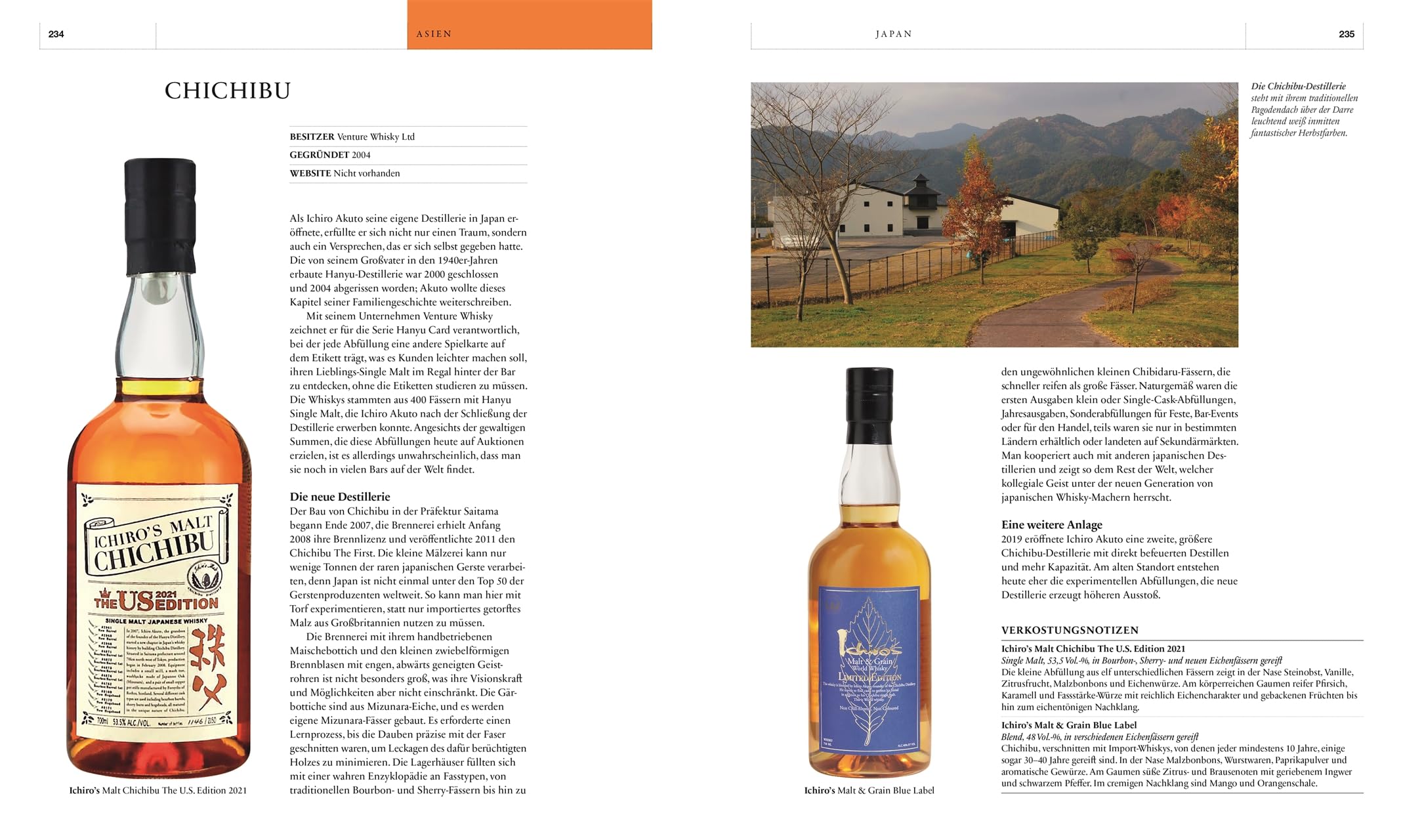 Das große Whiskybuch: Destillerien der Welt und ihre Whiskys. Mit Verkostungsnotizen zu über 500 Whisky-Sorten. Aktualisierte & erweiterte Neuausgabe