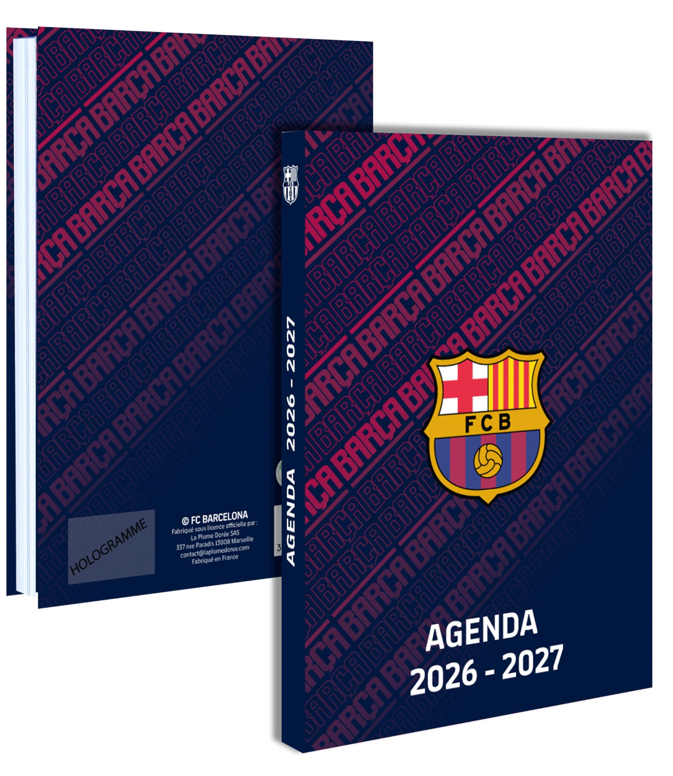 Agenda Scolaire FC Barcelone 2026 2027 - Collection Officielle Barça