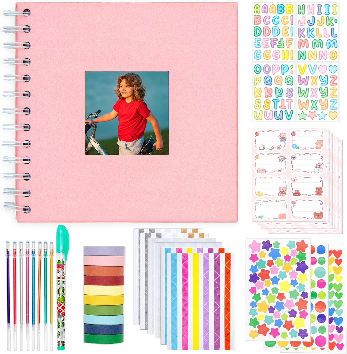 Kid Scrapbook Photo Album Hard Cover DIY Photo Album Jamaica Ubuy