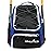 Athletico Baseball Bat Bag - Backpack for Baseball, T-Ball & Softball Equipment & Gear for Youth and Adults | Holds Bat, Helmet, Glove, & Shoes | Separate Shoe Compartment & Fence Hook (Blue)