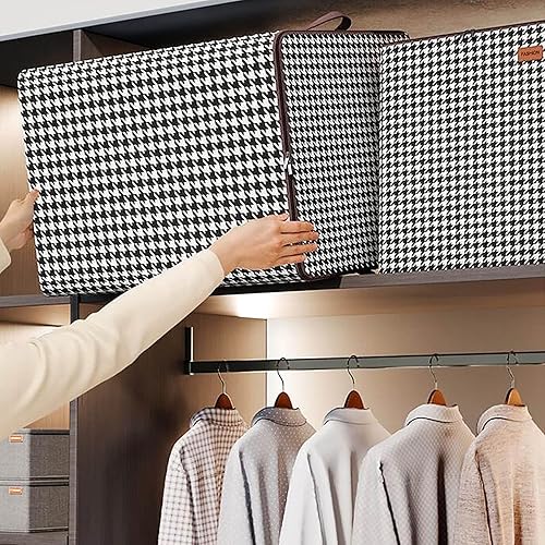 Miniatura 6 de Organizador de bolsas de almacenamiento de ropa bolsas de almacenamiento plegables portátiles de gran capacidad contenedores de almacenamiento de