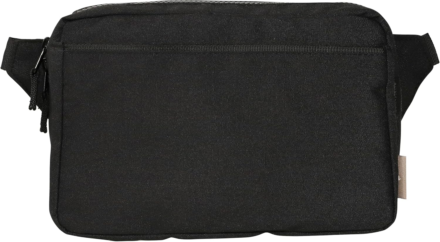 Red Rovr Everyday Joey Belt Bag | Organization & Zipper pockets |Adjustable Strap for All Ages (Black)