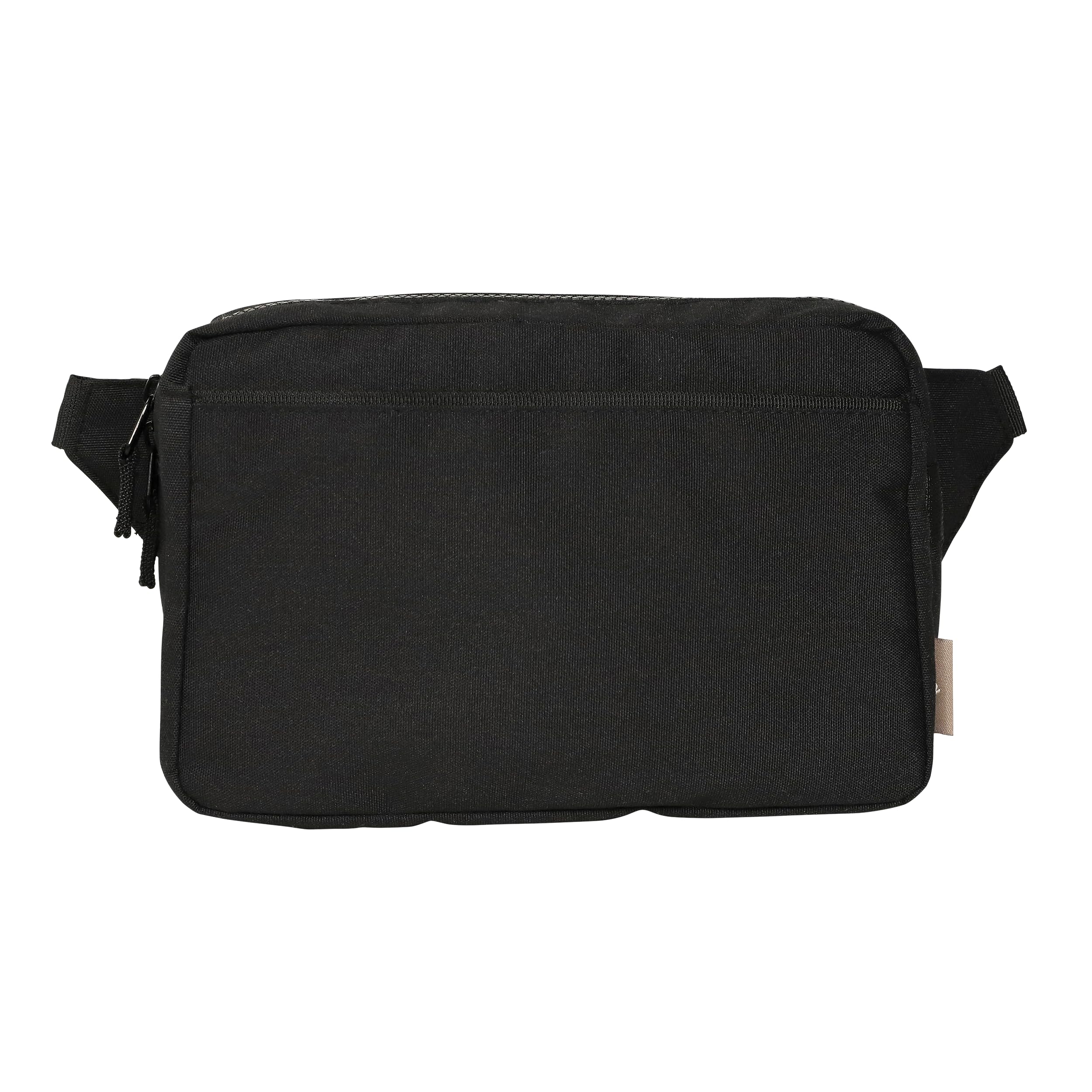 Red Rovr Everyday Joey Belt Bag | Organization & Zipper pockets |Adjustable Strap for All Ages (Black)