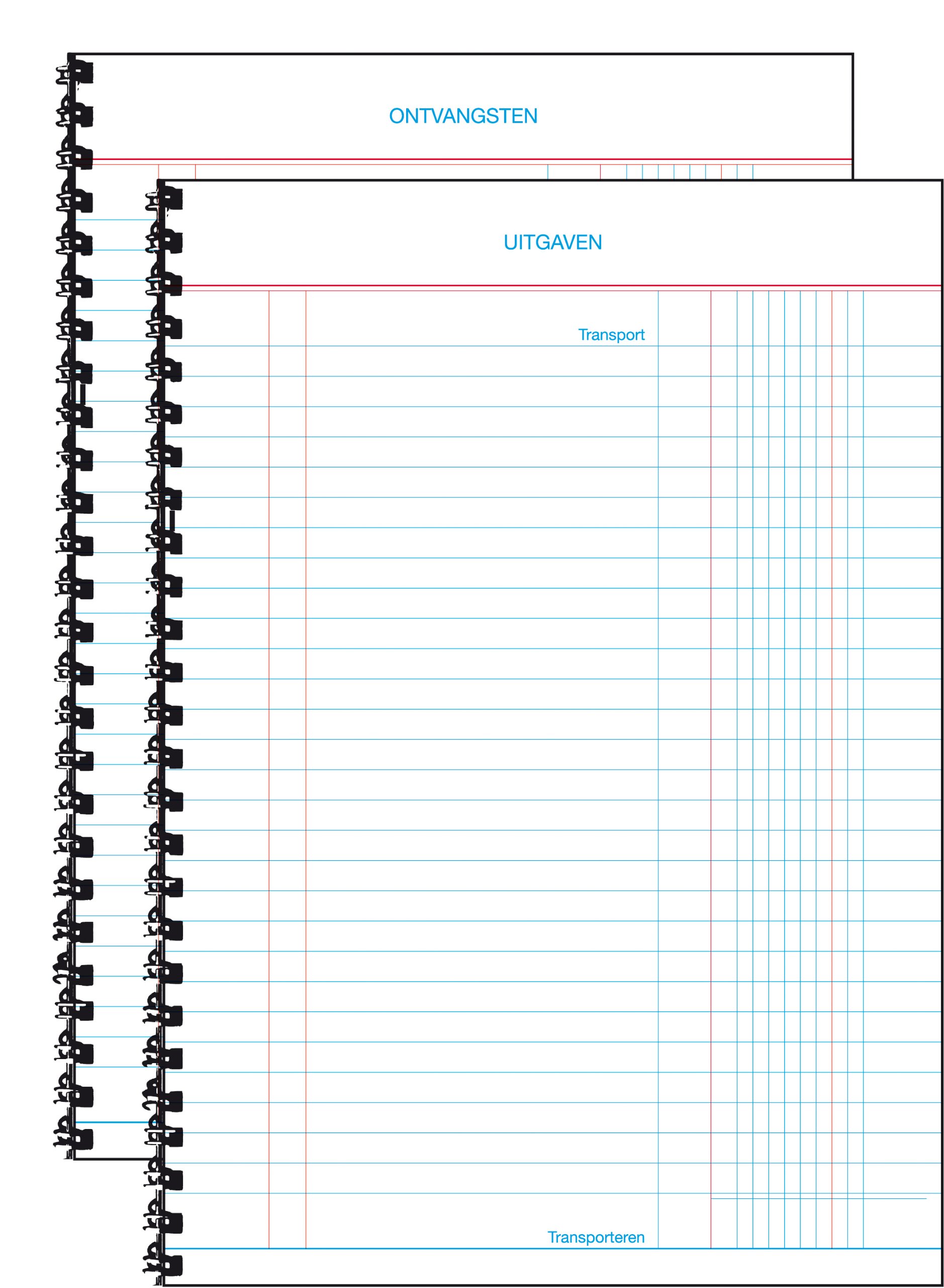 Sigel Expres Kasboek ? Dutch Columns Account Book, 50 Sheets a5