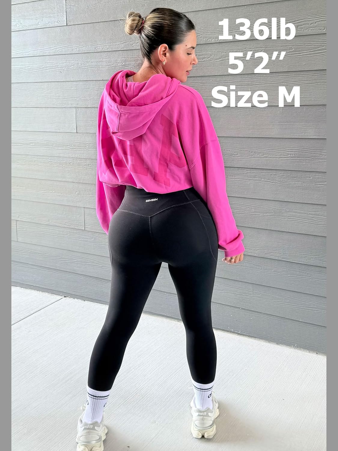 Butt Lifting Leggings with Pocket for Women 25" High Waisted Tummy Control Squat-Proof Compression Womens Leggings - Image 5