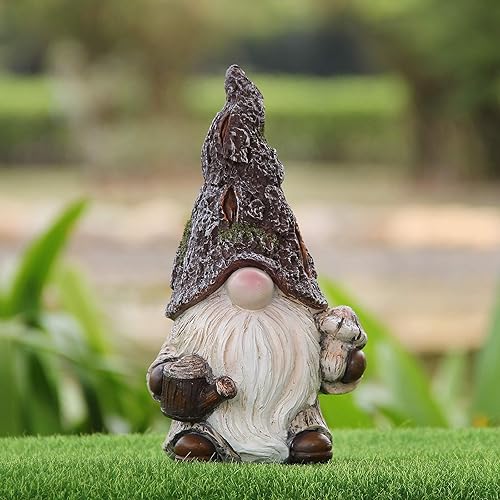 Miniatura 6 de Leekung Paquete de estatuas de gnomos de jardín y estatuas de jardín de ángeles