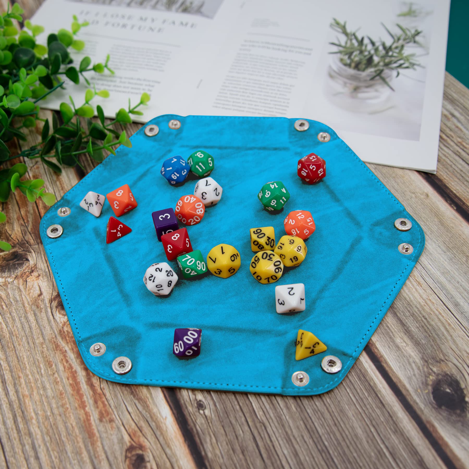 Luxylei Boîte De Rangement De Dés Multi-facettes avec
