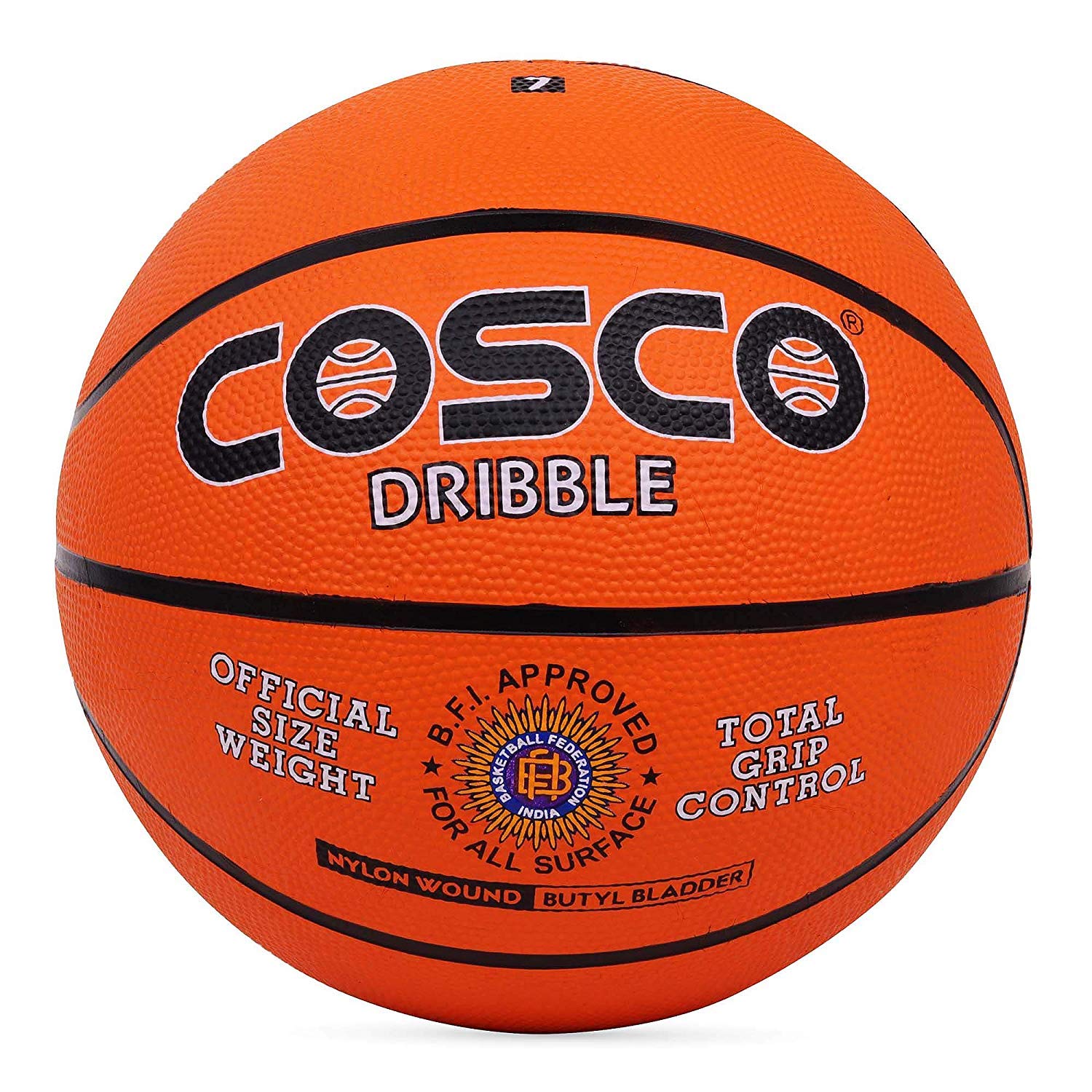 Cosco Dribble Rubber Moulded Basketball Size_7 (B07SZFWX9Q) Amazon Price History, Amazon Price Tracker