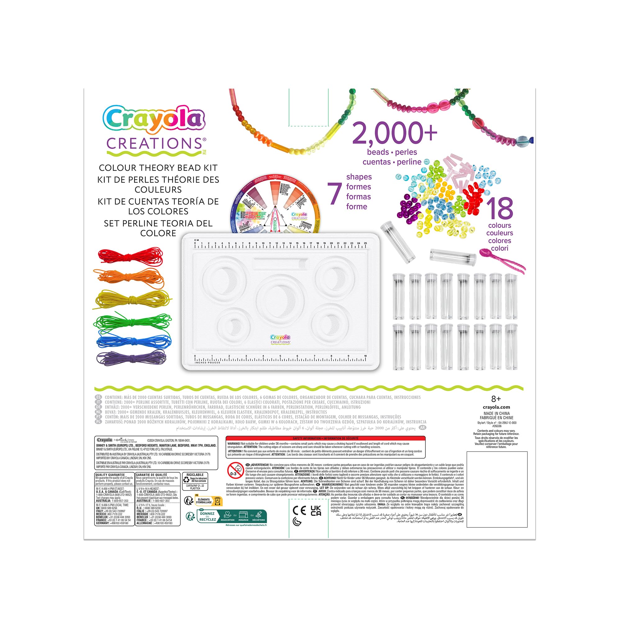 Crayola Set di perline per la teoria del colore della creazione