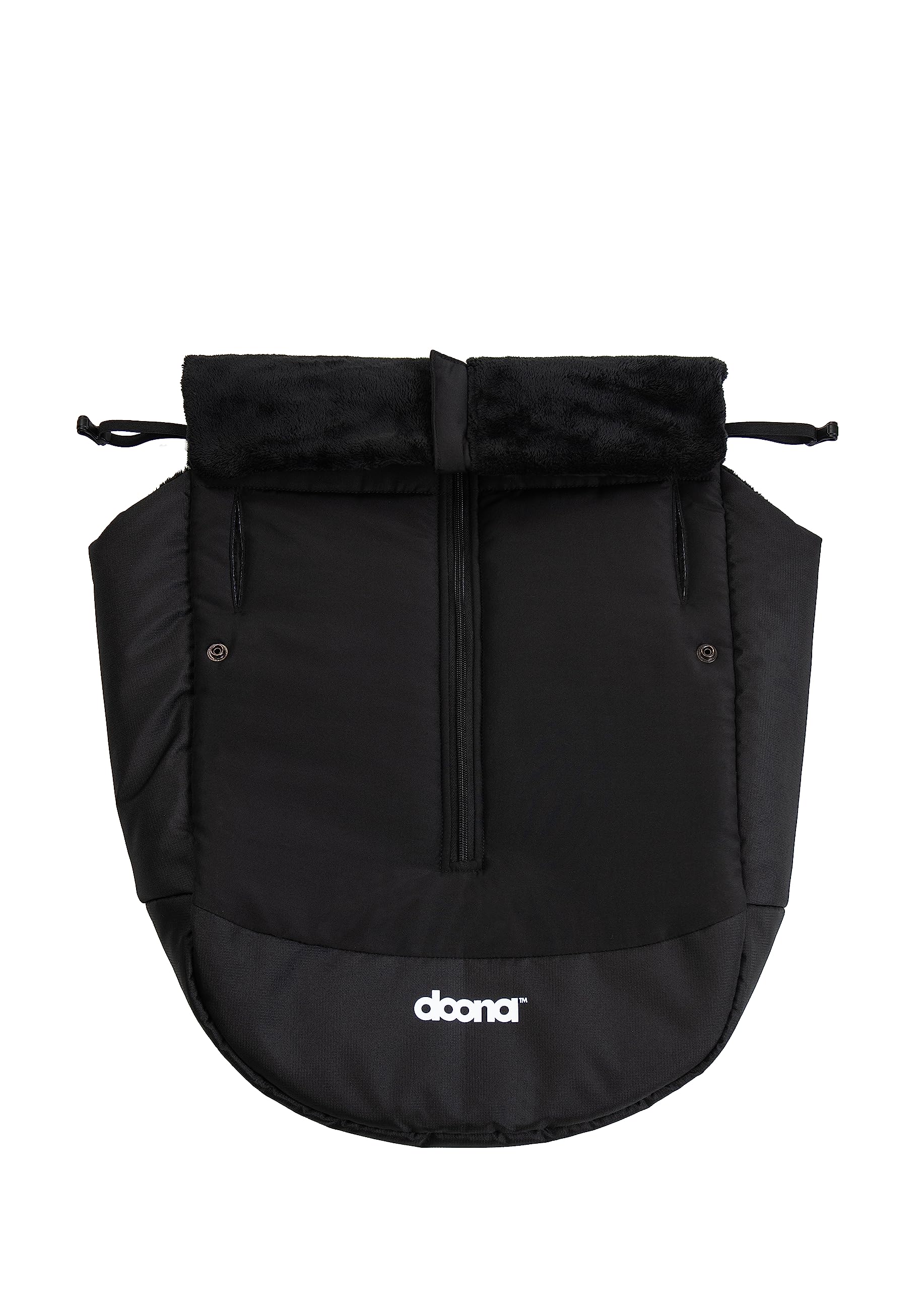 Doona Cover invernale – Ovetto su misura – resistente alle intemperie e lavabile in lavatrice – nero