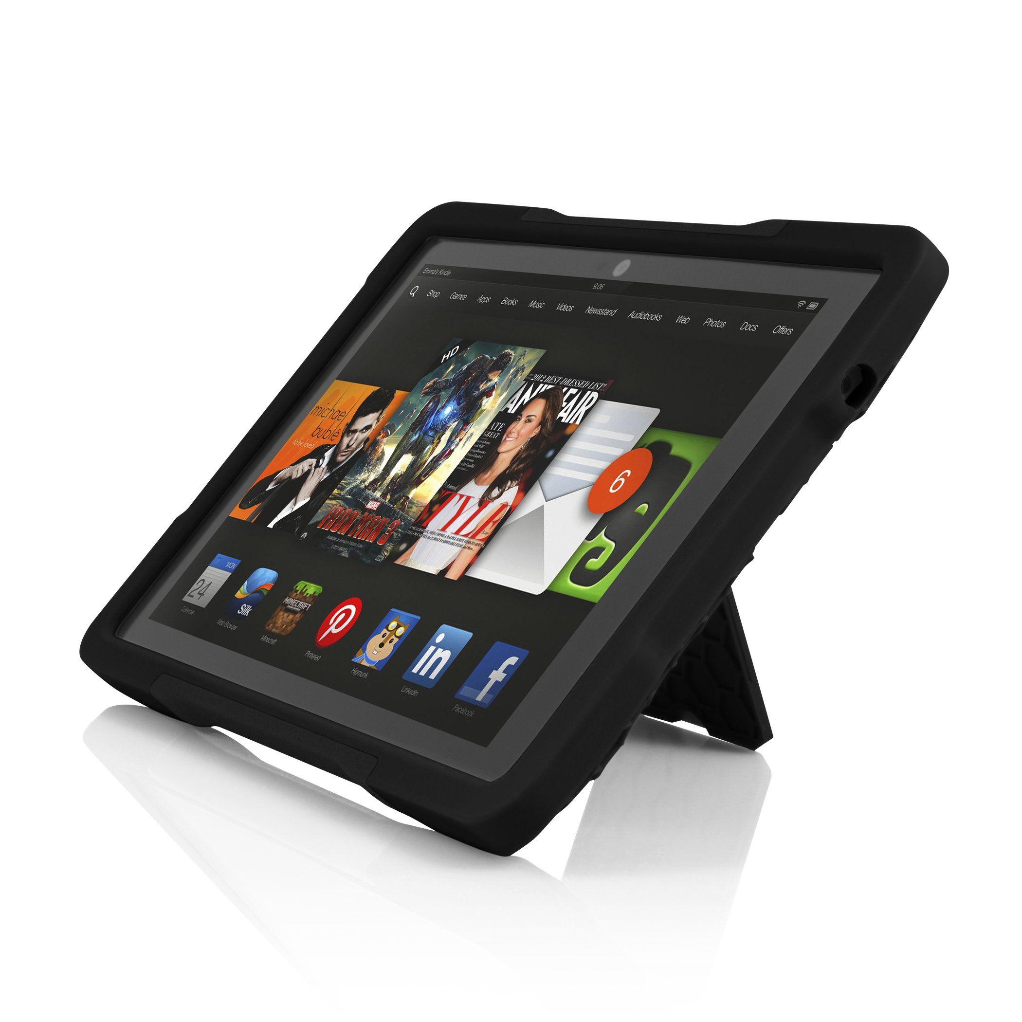 Incipio Hive Response Standing Case for Kindle Fire HDX 7", Black