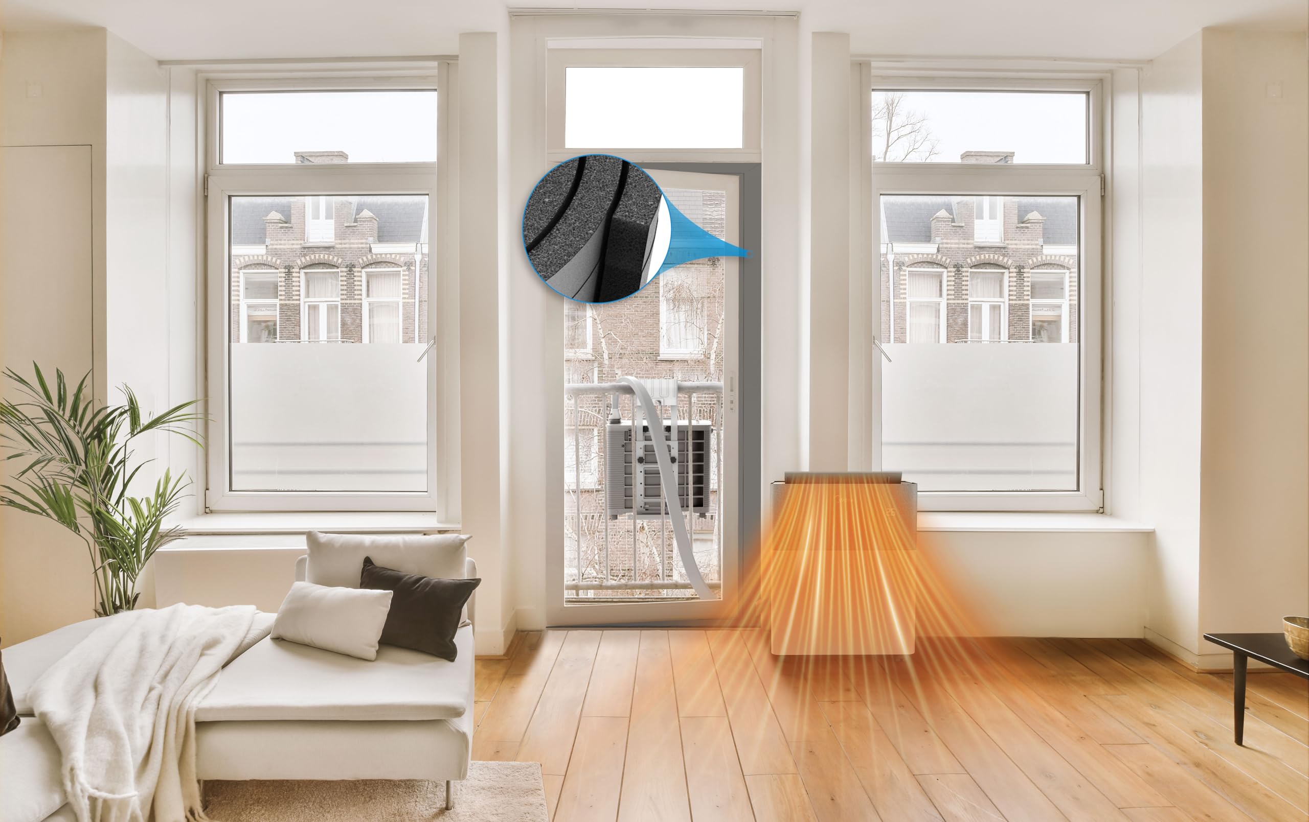 Midea PortaSplit im Test: 2,2 gut | Mobiles Split-Gerät für zu Hause