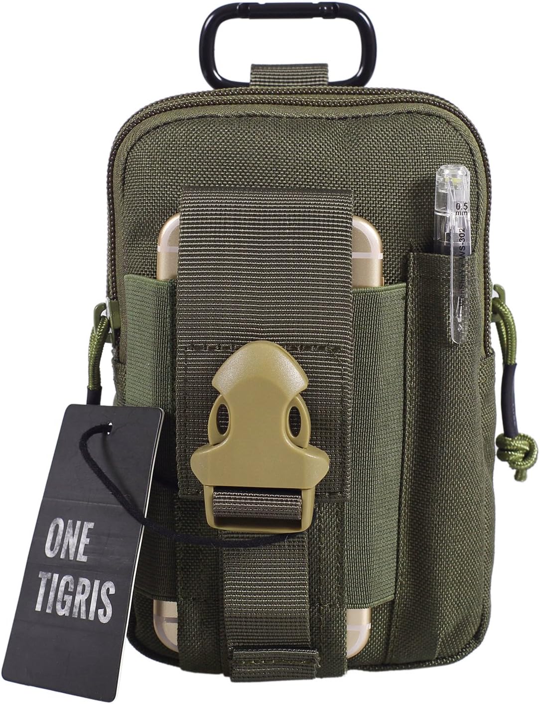 OneTigris MOLLE EDC Pouch (Ranger Green)