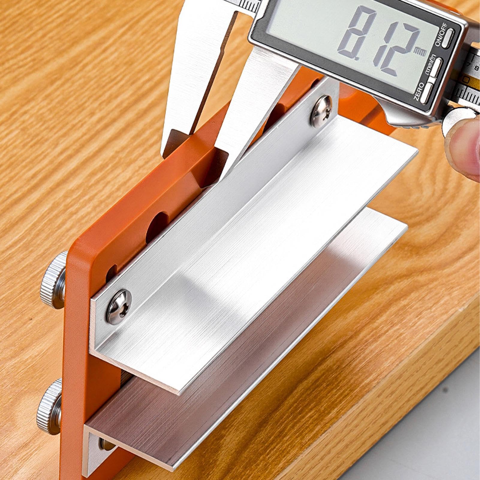 Template Router,Jig Ergonomico per Lavorazione del Legno - Guida Regolabile per Scanalature Ad per Tavole Falegnami Appassionati Fai Da Te Ebanisti