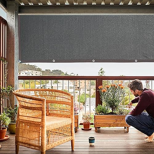 Miniatura 154 de winemana - Toldo para sombra del 90%, cubierta de sombra para perrera, resistente y duradera, lona de malla con ojales, para patio, plantas