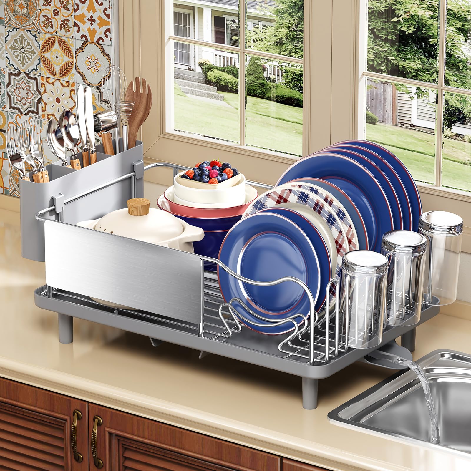 KINGRACK Stainless Steel Dish Drying Rack