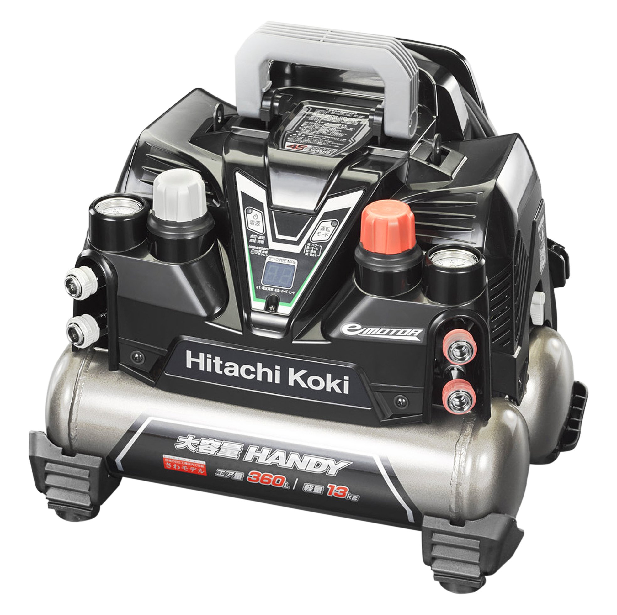 Amazon.co.jp: エスコ AC100V/0.9kW高圧エアーコンプレッサー(タンク8L