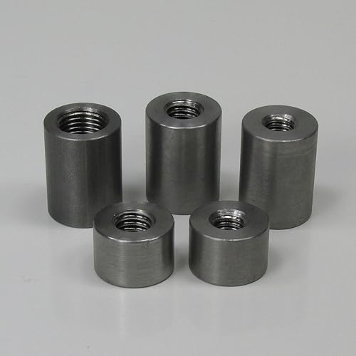 Miniatura 5 de 3/8" -16 Long Straight con hilos Acero BUNGS – Cantidad de 2 – Fabricado en los Estados Unidos – Fabricación partes bricolaje motocicleta Chopper