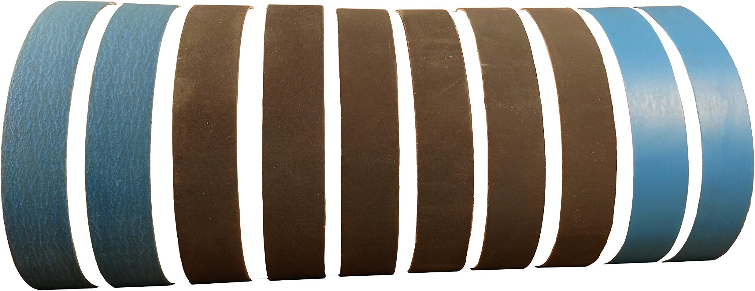 3/4 X 12 Replacement Belt Kit Assorted 10 Pack Fits Ken Onion Edition Work Sharp Knife & Tool Sharpener WSKTSKO Includes Ceramic, Silicon Carbide & Aluminum Oxide