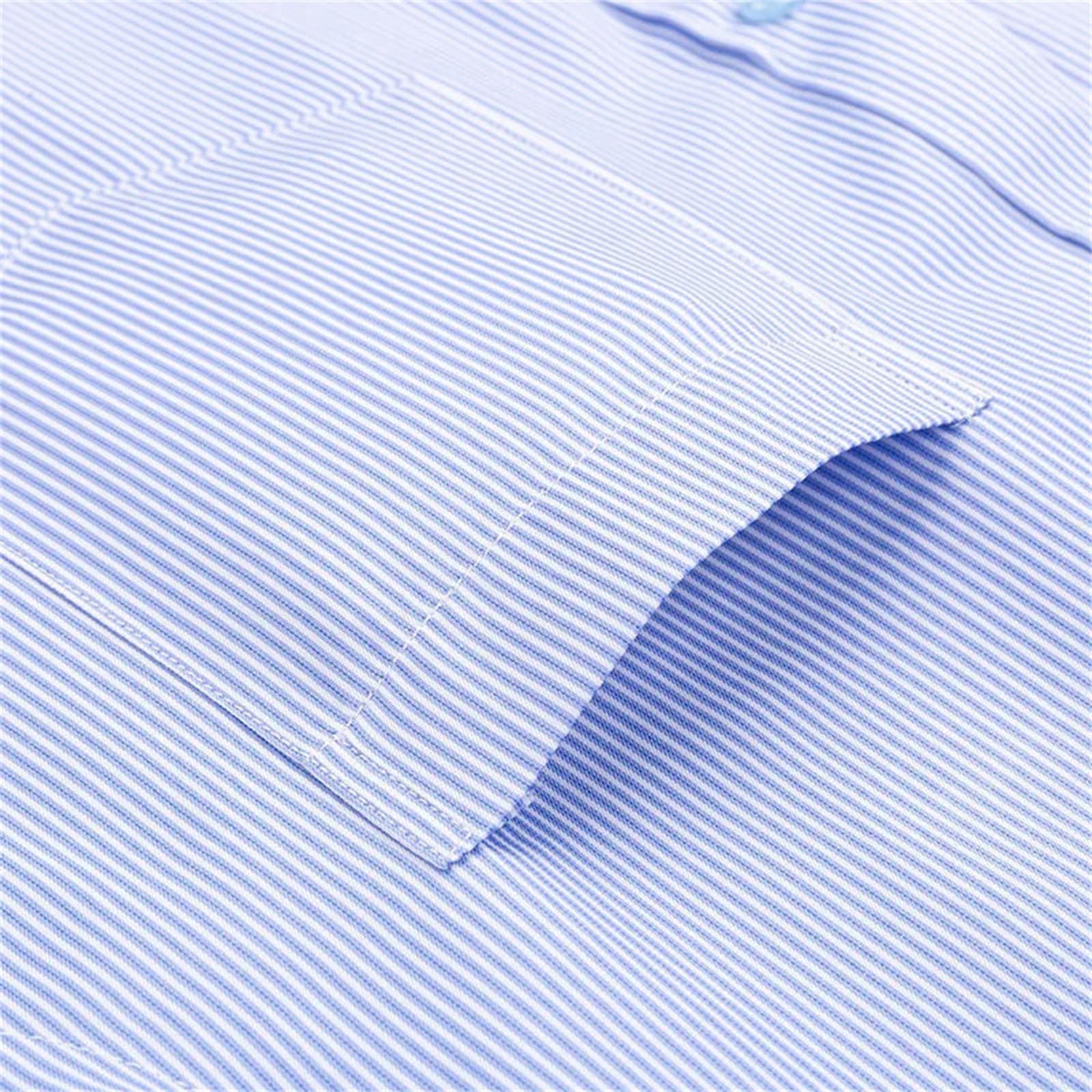 Camicia da Uomo a Maniche Corte, Casual, Classica, a Quadri e a Righe, da Uomo, Elegante e Sociale (Tinta Unita Nera M)