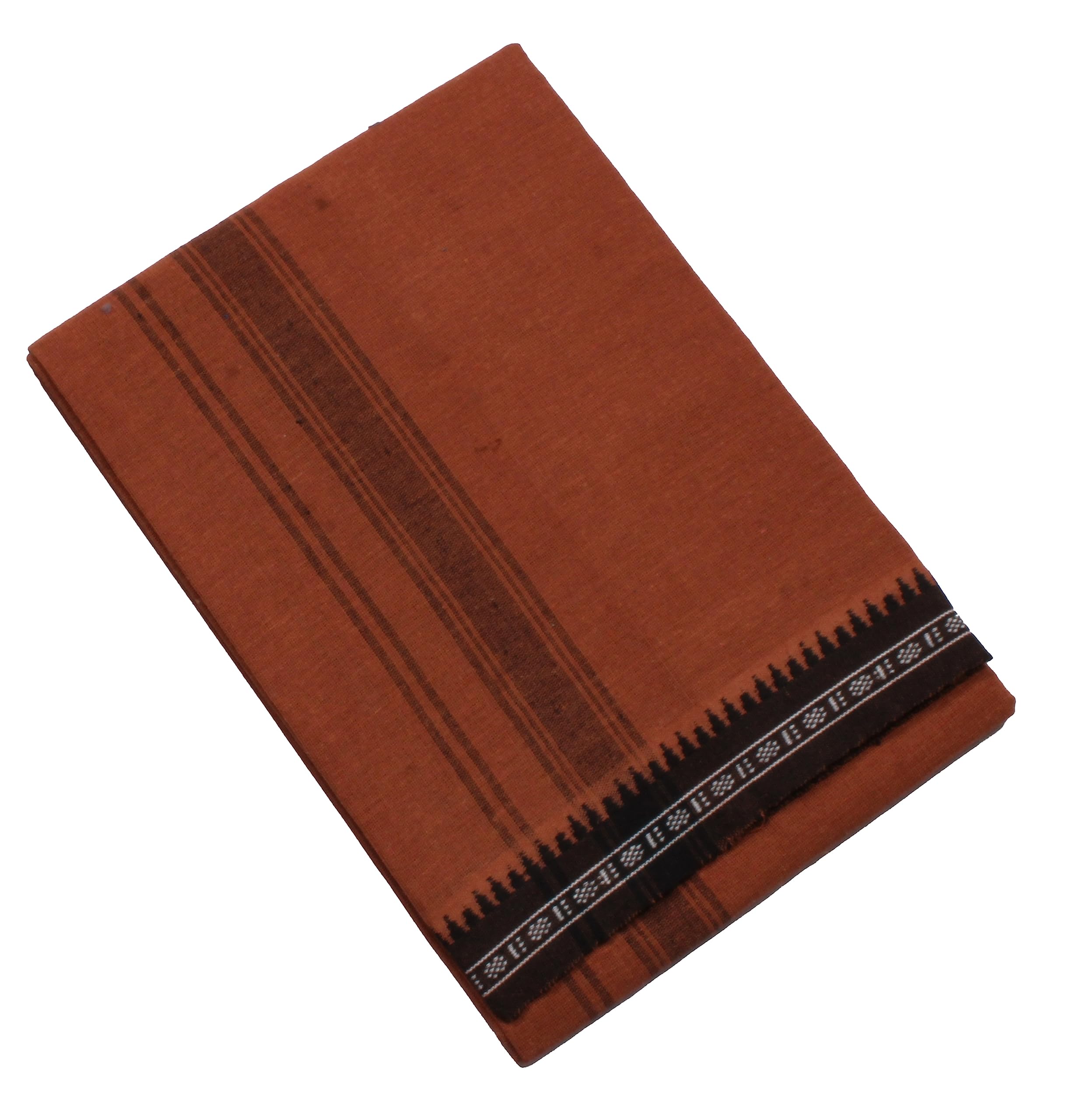 tharunsha elite Cotton Men's Single Dhoti -1.9 Mtrs Color Cotton Dhoti Set of 1 Multicolor-picture-10