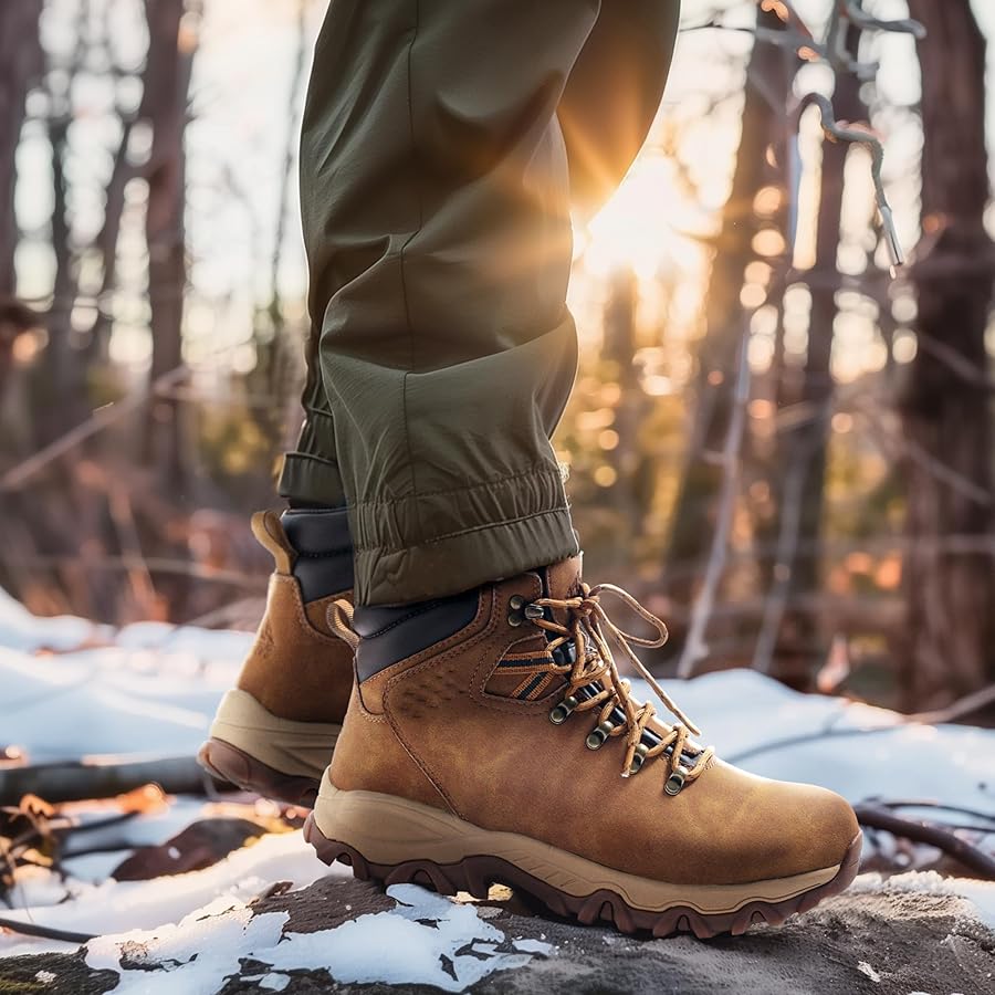 Amazon.com | NORTIV 8 Mens Hiking Winter Snow Insulated Waterproof