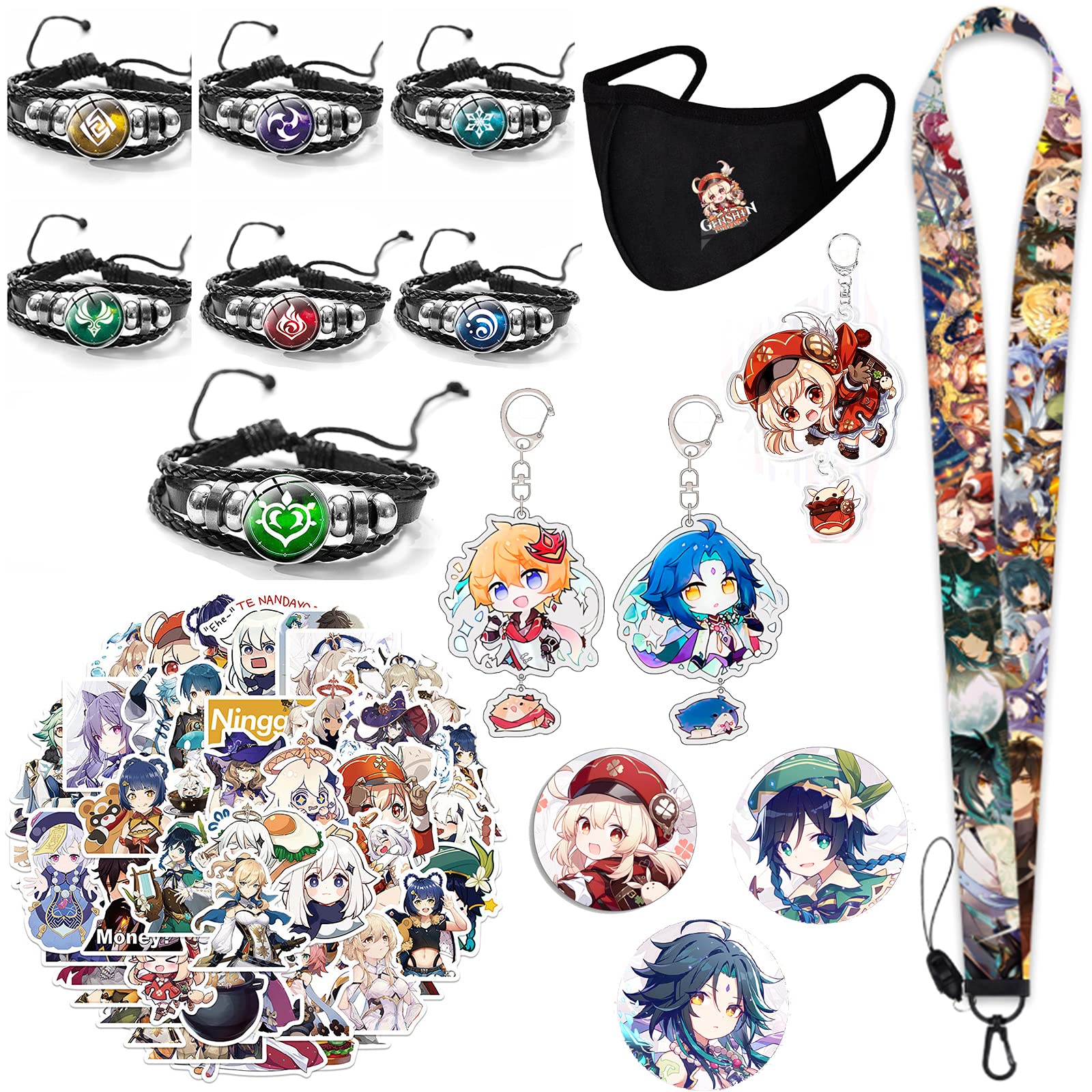 Buy Genshin Impact Merch,Genshin Impact Gift Sets,Gifts for Friends