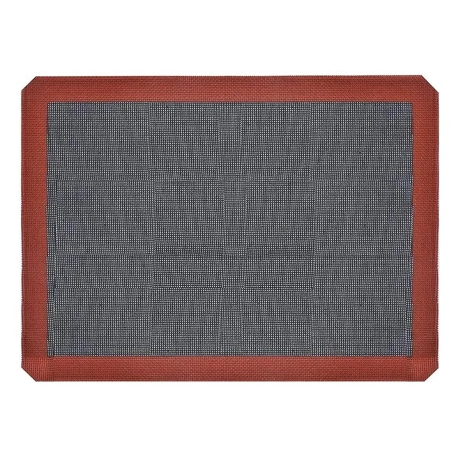 Tapete silicona macarons Tapete de silicona perforado reutilizable for hornear, 2 lados con patrones redondos abullonados, antiadherente, for galletas y macarrones(Black 57X37cm,2Pcs)
